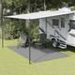 vidaXL Tapis de tente anthracite 4,5x2,5 m