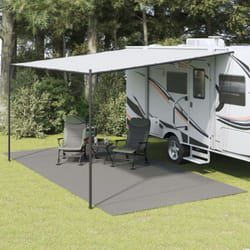 Vidaxl - Tapis de sol de camping anthracite 6x3 m