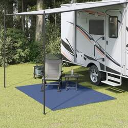 vidaXL Tapis de tente bleu 2,5x2 m