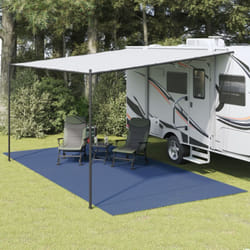 Vidaxl - Tapis de tente bleu 6x3 m