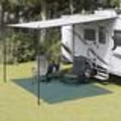 vidaXL Tapis de tente vert 3,5x2,5 m