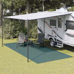 vidaXL Tapis de tente vert 6x2,5 m