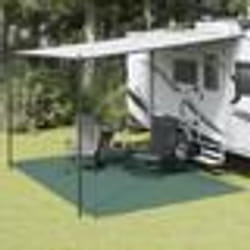 vidaXL Tapis de tente vert 4x3 m