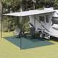 vidaXL Tapis de tente vert 5x3 m tapis de camping tapis de camping pour lextérieur sous-couche de tapis tapis de sol de