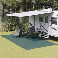 Le tapis de tente peut être utilisé à l'intérieur comme à l'extérieur pour créer une surface confortable, propre et sûre pour ...