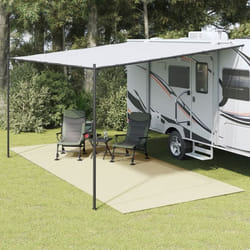 vidaXL Tapis de tente crème 6x2,5 m