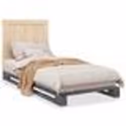 vidaXL Cadre de lit sans matelas gris 90x200 cm bois de pin massif - 90 x 200 cm