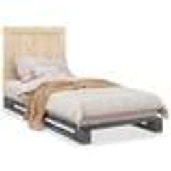 vidaXL Cadre de lit sans matelas gris 90x200 cm bois de pin massif - 90 x 200 cm