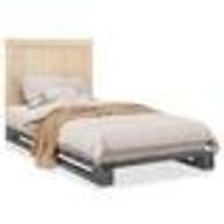 vidaXL Cadre de lit sans matelas gris 100x200 cm bois massif de pin - 100 x 200 cm