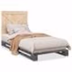 vidaXL Cadre de lit sans matelas gris 90x200 cm bois de pin massif - 90 x 200 cm