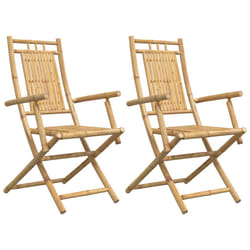 VidaXL 368038 chaise d'extérieur Terrace Bambou