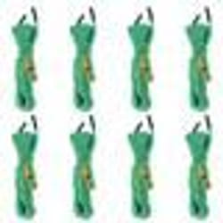 vidaXL Cordes de haubanage avec clés réfléchissantes 8 pcs 4 m 4 mm