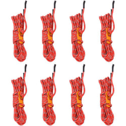 Vidaxl - Cordes de haubanage avec clés réfléchissantes 8 pcs 4 m 4 mm