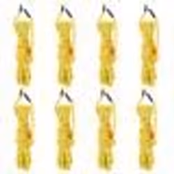 vidaXL Cordes de haubanage avec clés réfléchissantes 8 pcs 4 m 4 mm