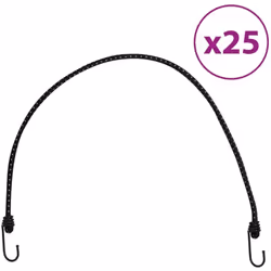 Ce cordon élastique avec crochets est facile à mettre en place et à retirer, et constitue un choix idéal pour fixer et organi ...