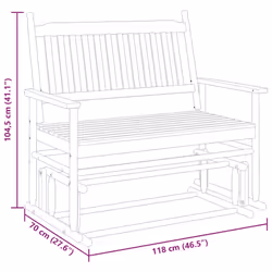VidaXL 4008866 Fauteuil à bascule et planche pour enfant - Vue supplémentaire 8