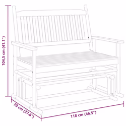 VidaXL 4008868 Fauteuil à bascule et planche pour enfant - Vue supplémentaire 8