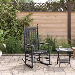 VidaXL 4008870 chaise d'extérieur Terrace Bois Noir - Vue supplémentaire 3