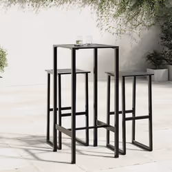 VidaXL 4009267 table de jardin Noir - Vue supplémentaire 3