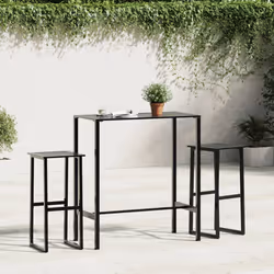 VidaXL 4009268 table de jardin Noir - Vue supplémentaire 3