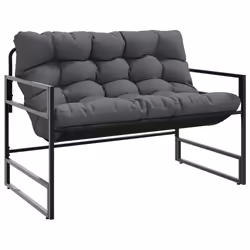 VidaXL 4009299, Anthracite, Acier, 220 kg, Adultes et enfants, 1100 mm