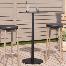 Rassemblez-vous autour de cette table de jardin pour prendre un café ou discuter avec votre famille et vos amis dans l’espace ...