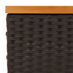 VidaXL 3281629 table de jardin Noir, Marron - Vue supplémentaire 8