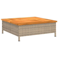 VidaXL 3281631 table de jardin Beige, Marron