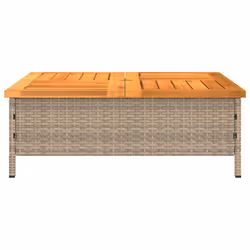 VidaXL 3281631 table de jardin Beige, Marron - Vue supplémentaire 6