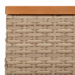 VidaXL 3281631 table de jardin Beige, Marron - Vue supplémentaire 8