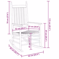 VidaXL 3281586 Fauteuil à bascule et planche pour enfant - Vue supplémentaire 8
