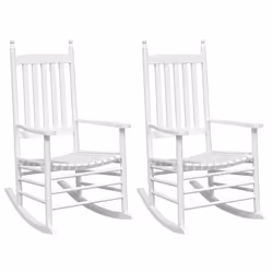 VidaXL 3281588, Blanc, 2 pièce(s)