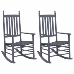VidaXL 3281589, Gris, 2 pièce(s)