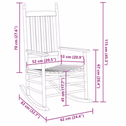 VidaXL 3281590 Fauteuil à bascule et planche pour enfant - Vue supplémentaire 8
