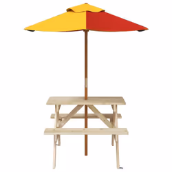 VidaXL 3281613 table de jardin Multicolore - Vue supplémentaire 3