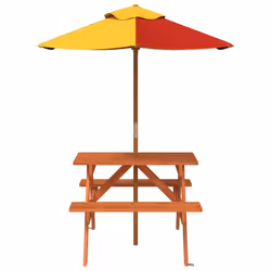 VidaXL 3281615 table de jardin Multicolore - Vue supplémentaire 3