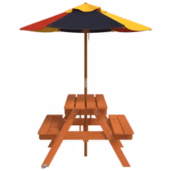VidaXL 3281615 table de jardin Multicolore - Vue supplémentaire 4