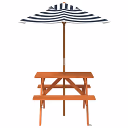 VidaXL 3281616 table de jardin Bleu - Vue supplémentaire 3
