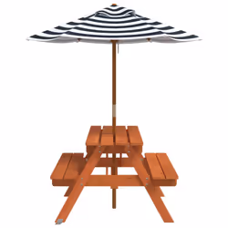 VidaXL 3281616 table de jardin Bleu - Vue supplémentaire 4