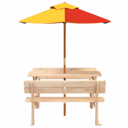 VidaXL 3281617 table de jardin Multicolore - Vue supplémentaire 3