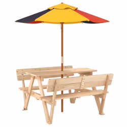VidaXL 3281617 table de jardin Multicolore - Vue supplémentaire 5