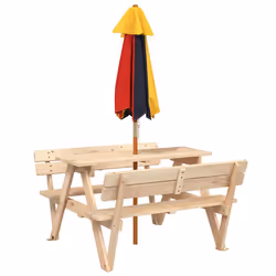 VidaXL 3281617 table de jardin Multicolore - Vue supplémentaire 6