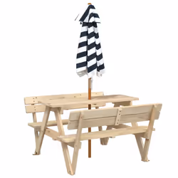 VidaXL 3281618 table de jardin Bleu - Vue supplémentaire 6