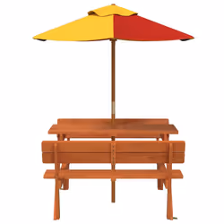 VidaXL 3281619 table de jardin Multicolore