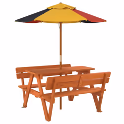 VidaXL 3281619 table de jardin Multicolore - Vue supplémentaire 5
