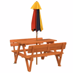 VidaXL 3281619 table de jardin Multicolore - Vue supplémentaire 6