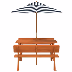 VidaXL 3281620 table de jardin Bleu - Vue supplémentaire 3
