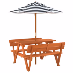 VidaXL 3281620 table de jardin Bleu - Vue supplémentaire 5