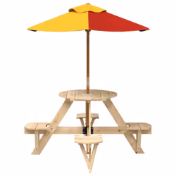 VidaXL 3281621 table de jardin Multicolore - Vue supplémentaire 3