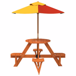 VidaXL 3281623 table de jardin Multicolore - Vue supplémentaire 3